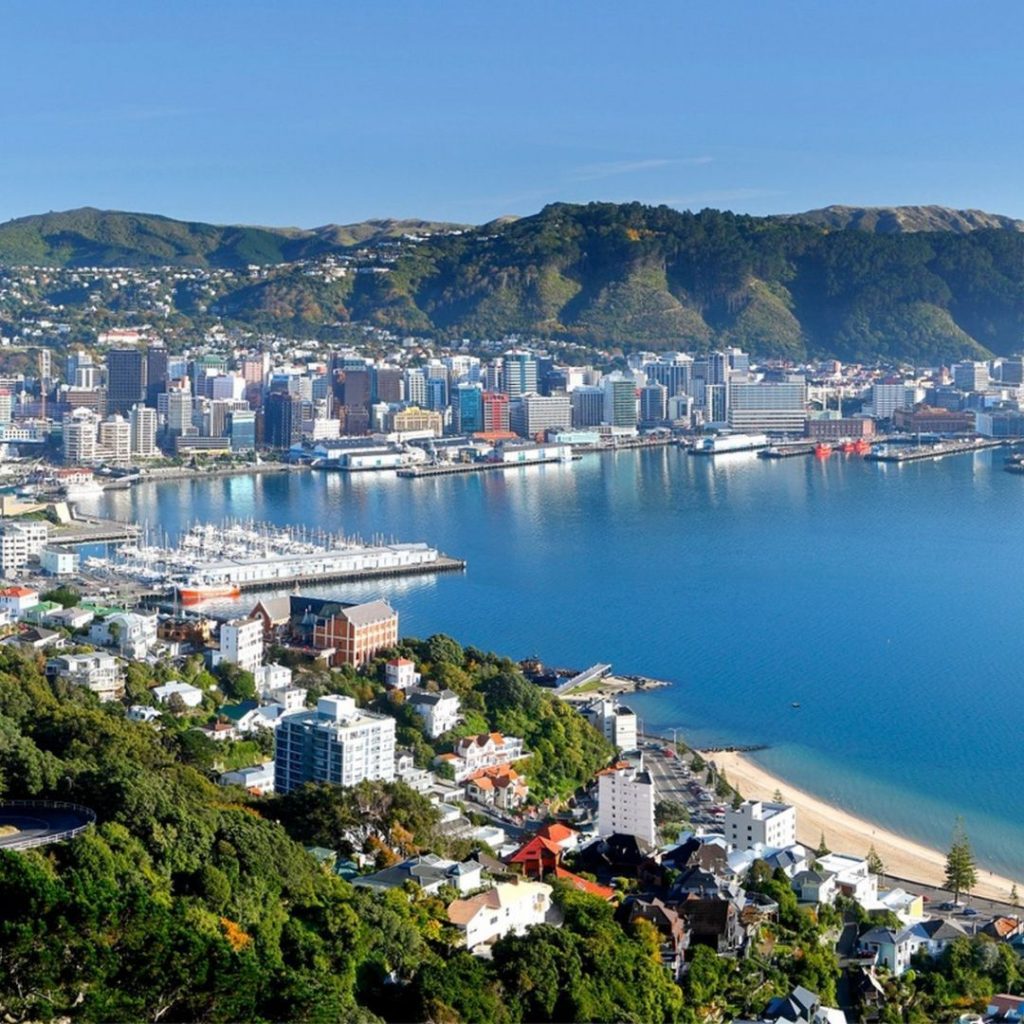 View of central Wellington from Mt Victoria