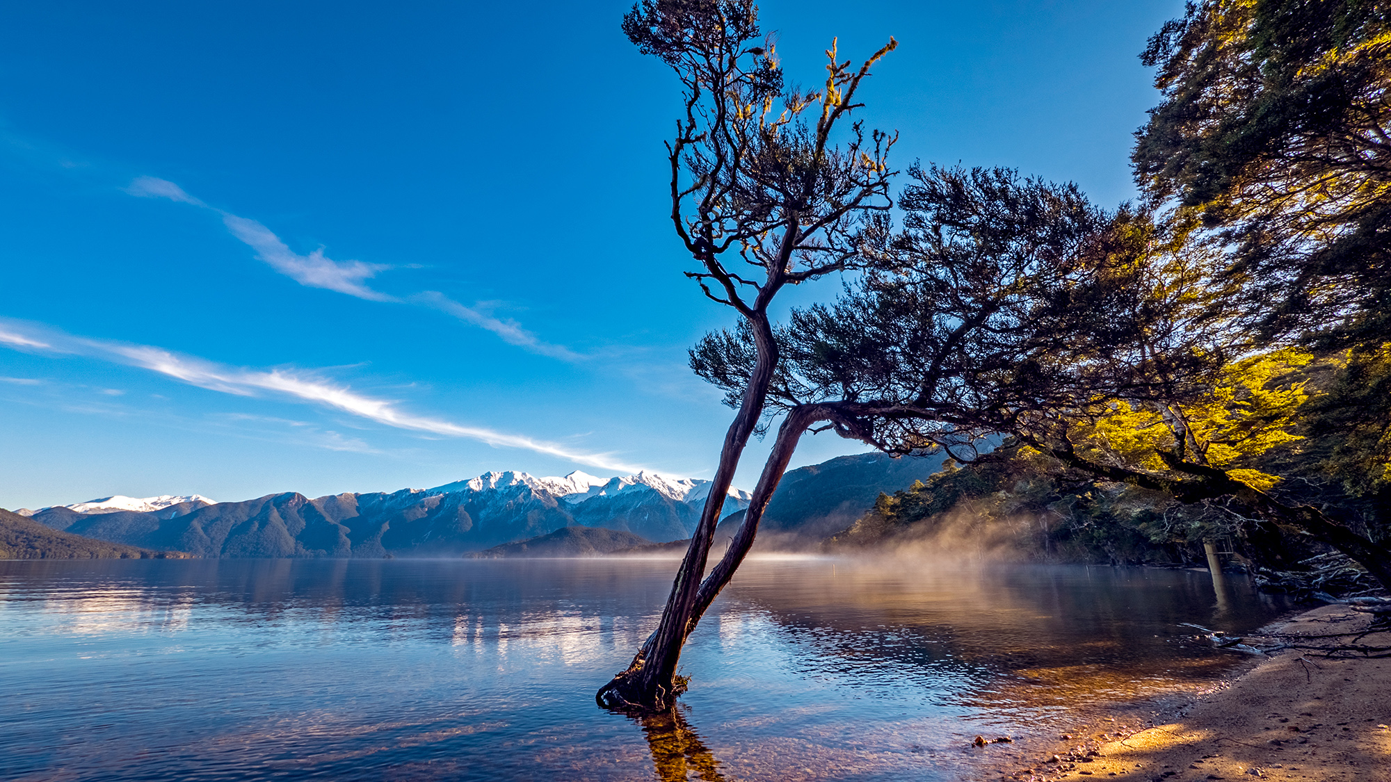 Lake Hauroko, Fiordland National Park, New Zealand