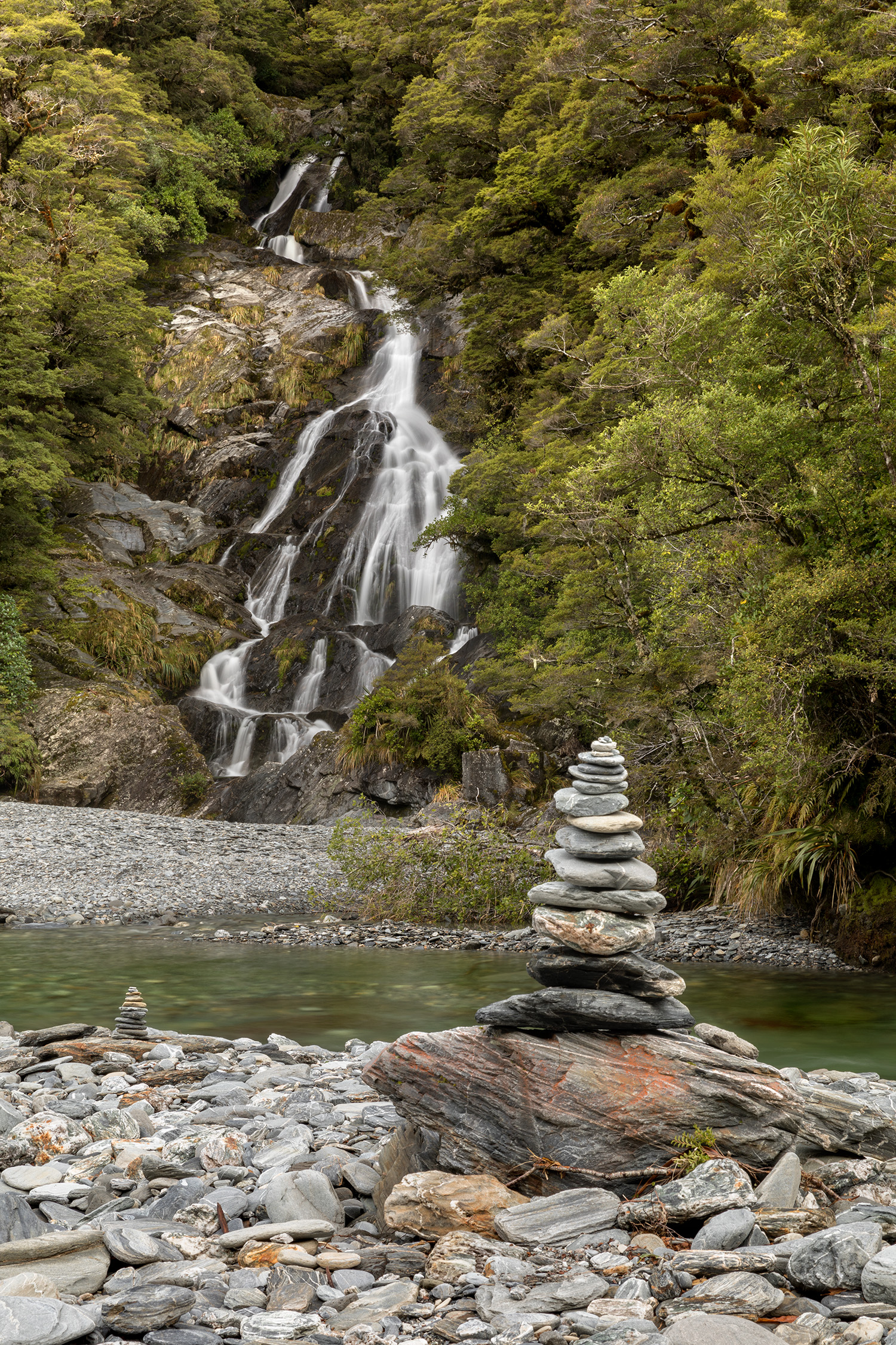 Fantail Creek falls