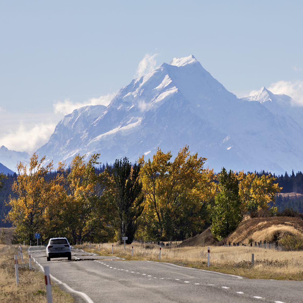 Mt Cook from highway