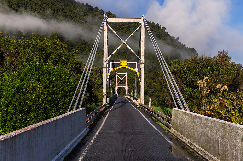One way bridge West Coast 