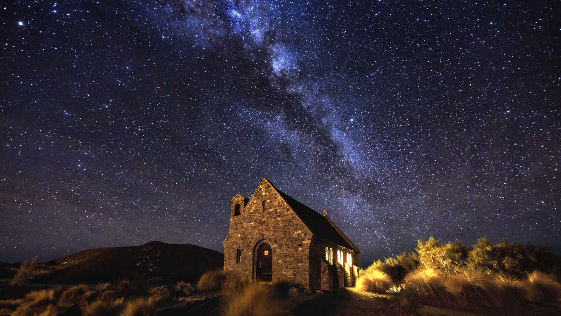 stargazing at Tekapo