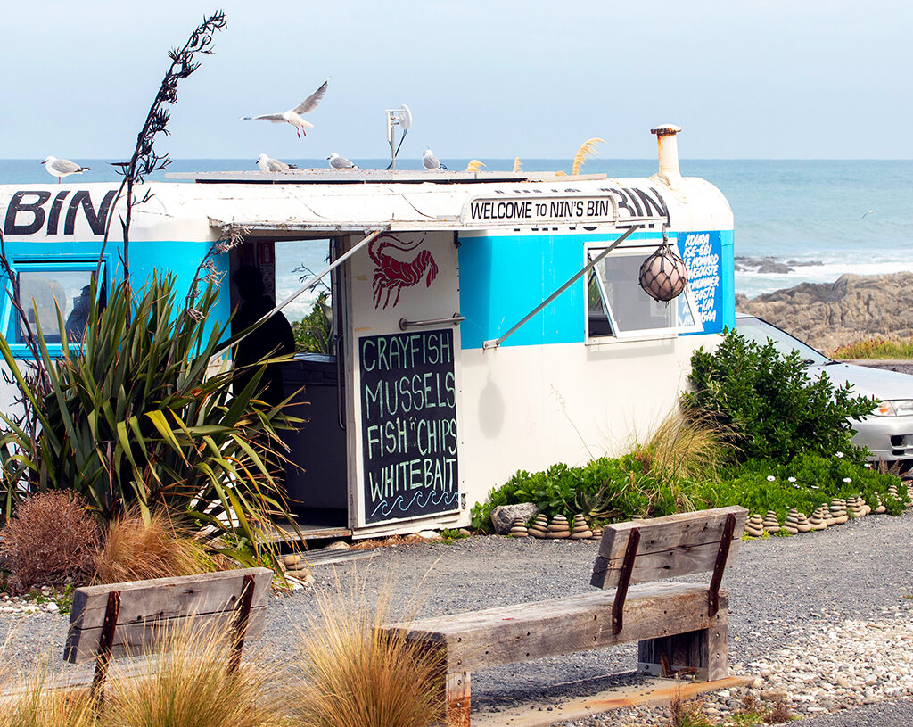 nin's bin in Kaikoura