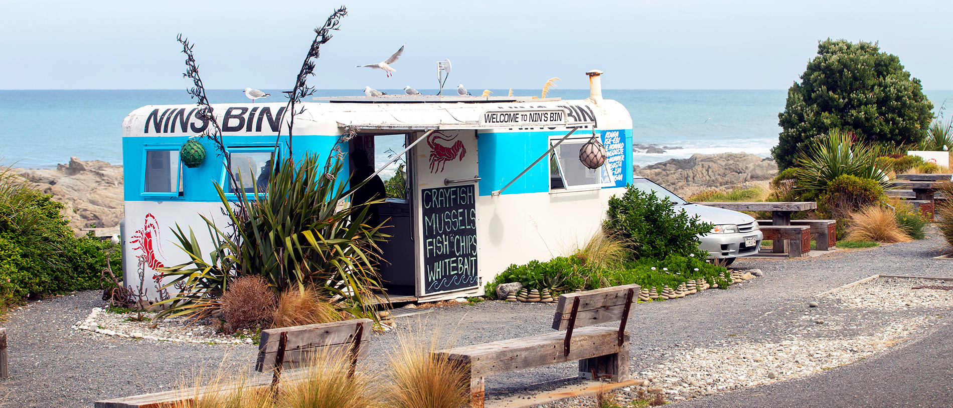 nin's bin in Kaikoura